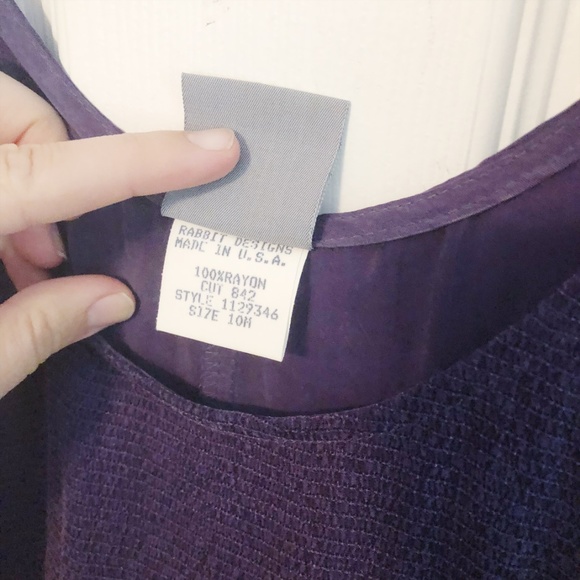 Rabbit Rabbit Rabbit Purple Maxi Dress - Picture 7 of 7